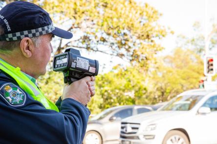 Officer - Speed Gun