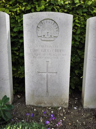 McGillycuddy war grave