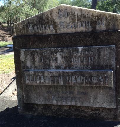 John Cullen Headstone