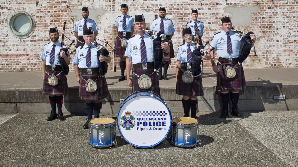 Qld Police Pipes and Drums