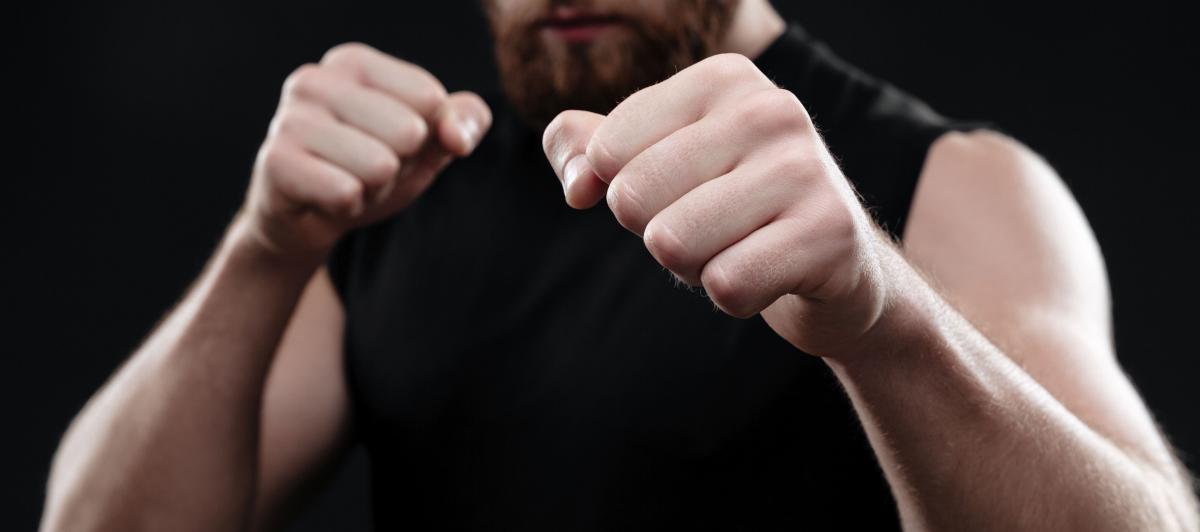 image of fists